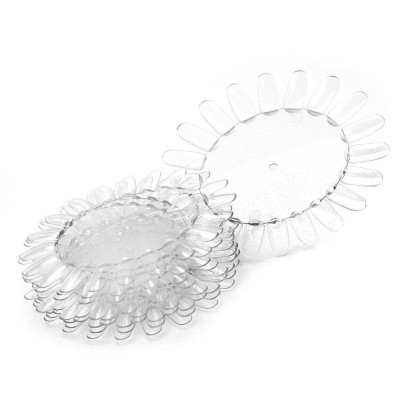 Lot de 5 ongliers d'entrainement transparentes