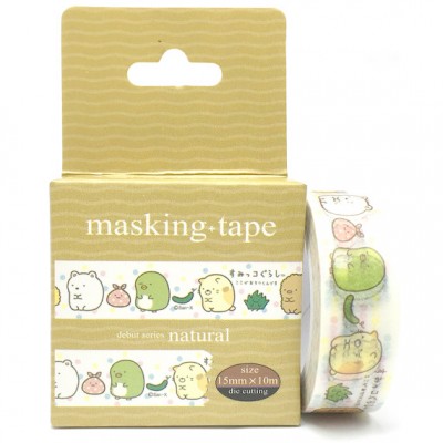Masking Tape Kawai Marron