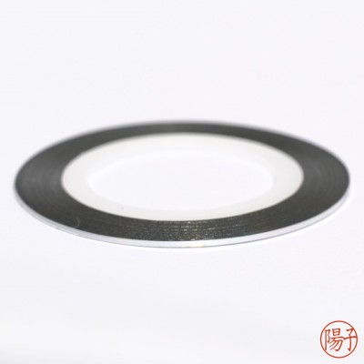 Stripping tape argent