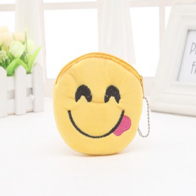 Porte monnaie Emoji Langue côté