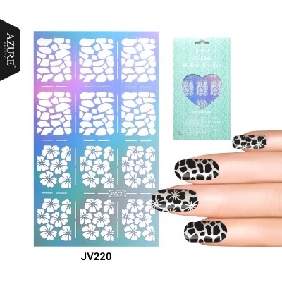 Pochoir Vinyl - Mer et Fleurs JV220