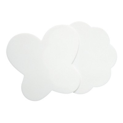 Duo palette nail art en silicone - Blanc