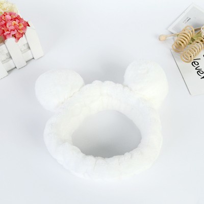 Headband Oreilles de panda rose