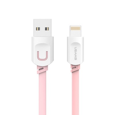 Chargeur téléphone iPhone Rose pastel 