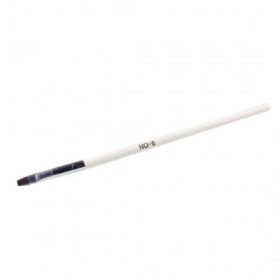 Pinceau plat carré (idéal pour nettoyer les contours)