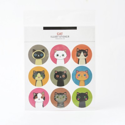 9x Stickers Chats Neko