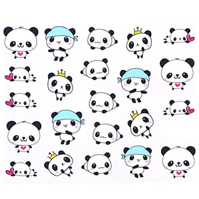 Water Decals - BLE1494 Panda Prince