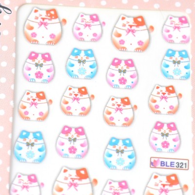 Water decals - Chat Maneki Neko BLE321