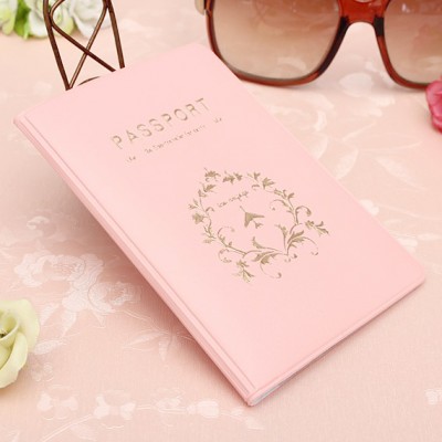 Protège Passeport rose
